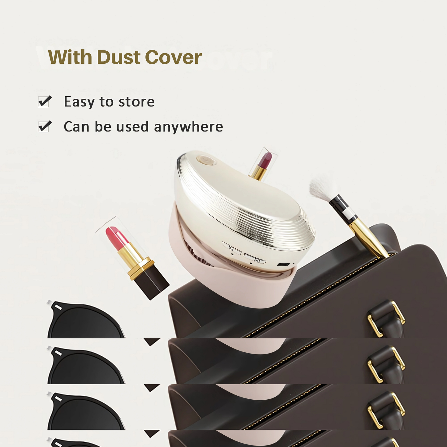 3-in-1 PureGlow Detangler Hairbrush