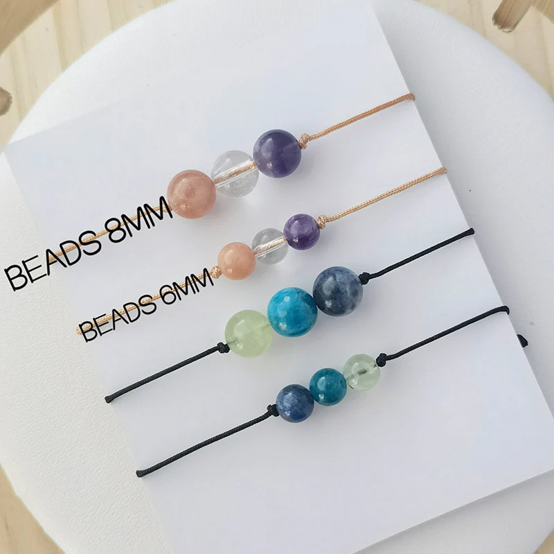 Real Crystal Healing Energy Bracelets UniSex