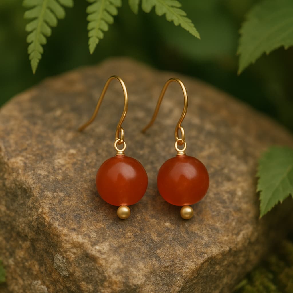 Carnelian Gemstone Jewelry