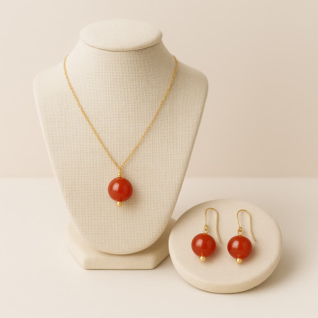 Carnelian Gemstone Jewelry