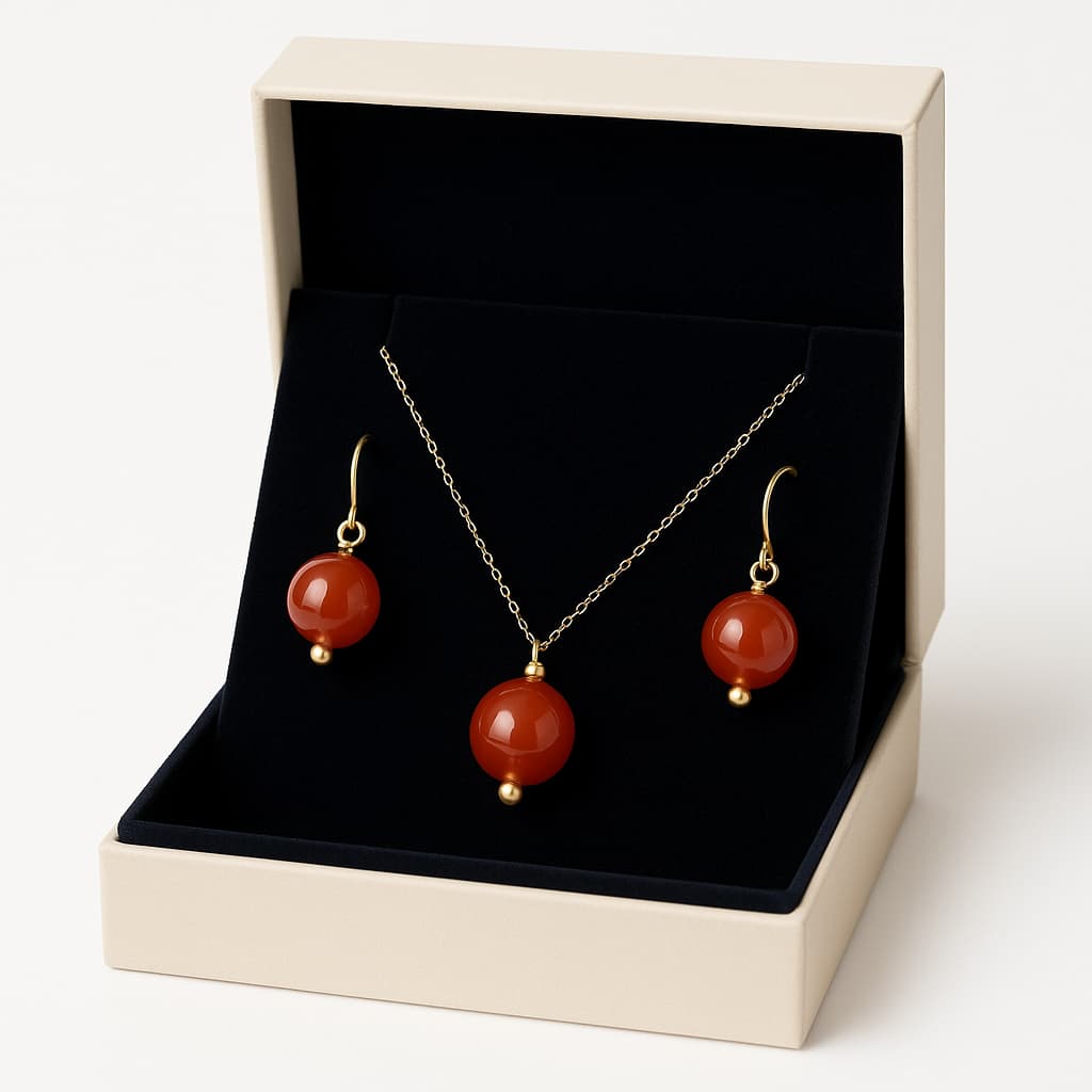 Carnelian Gemstone Jewelry