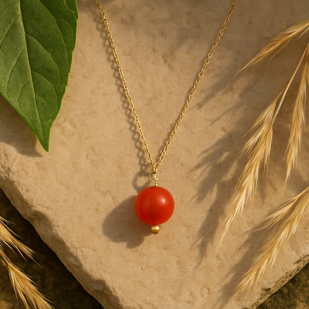 Carnelian Gemstone Jewelry