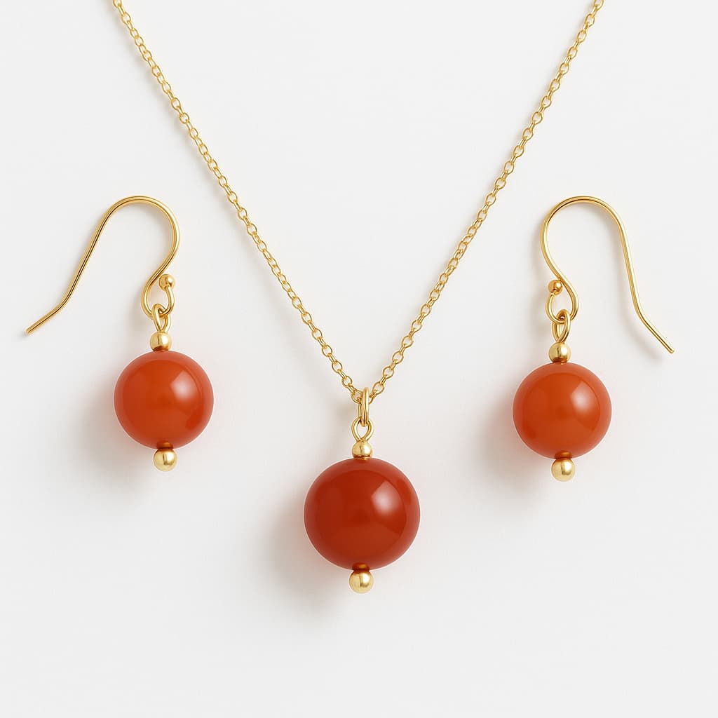 Carnelian Gemstone Jewelry