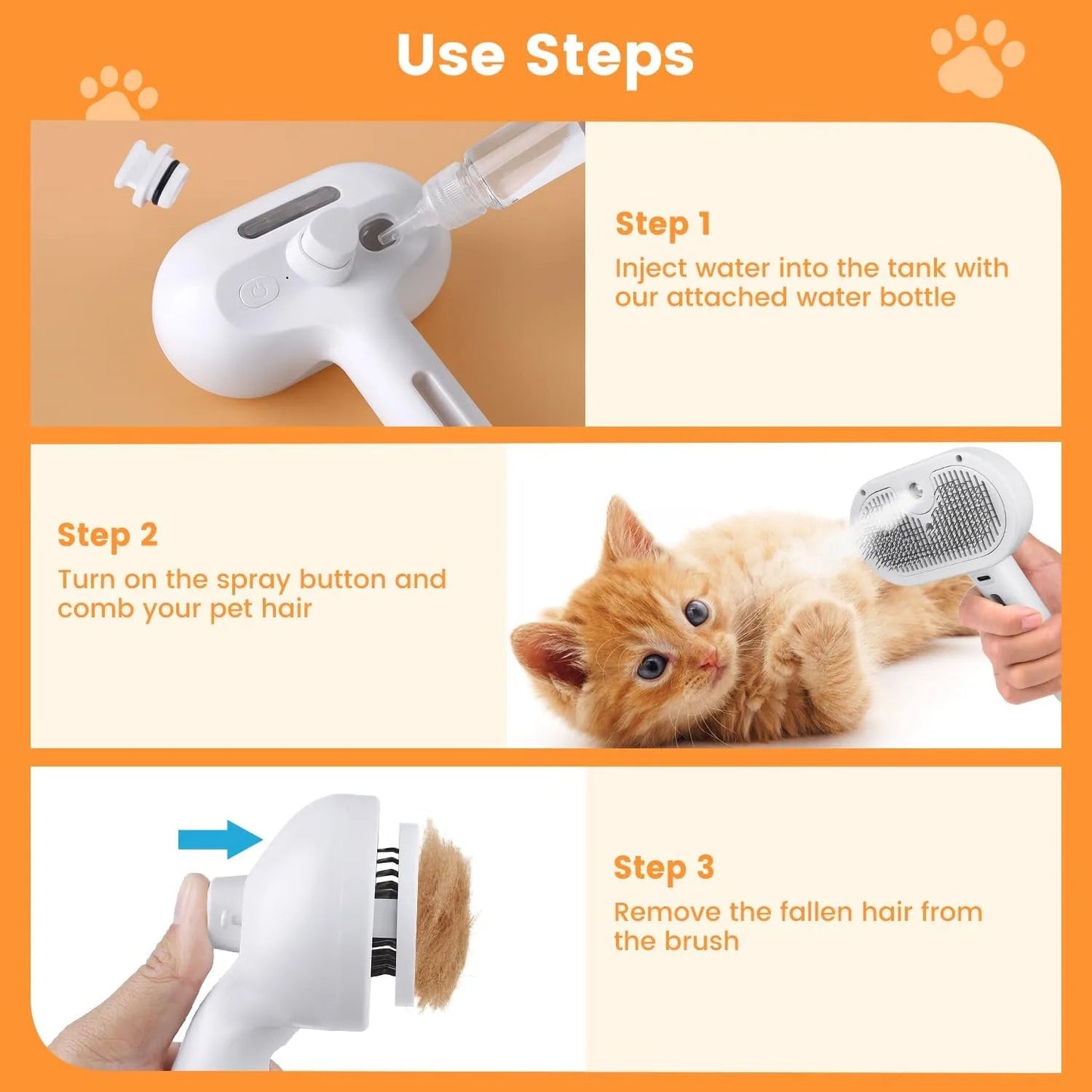Gentle Pet Grooming Comb