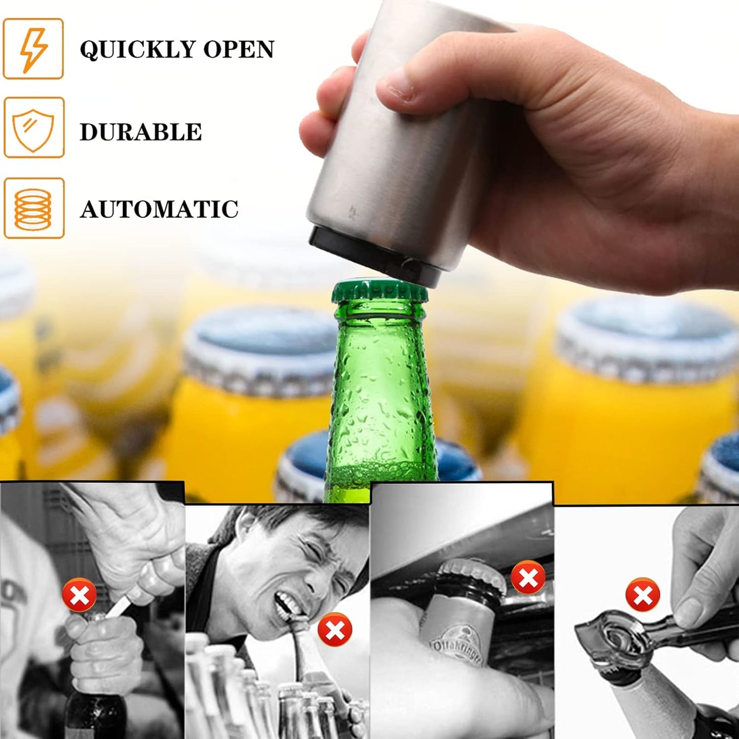 Premium Magnetic Cap Popper