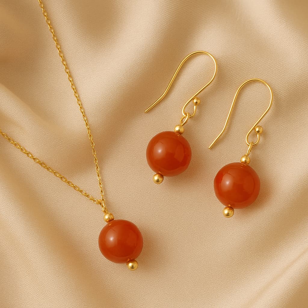 Carnelian Gemstone Jewelry