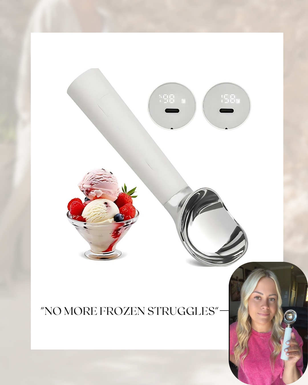 Magic Heat Ice Cream Scooper